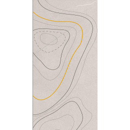 Dekorace La Futura Burlington Wall šedá 30x60 cm naturale