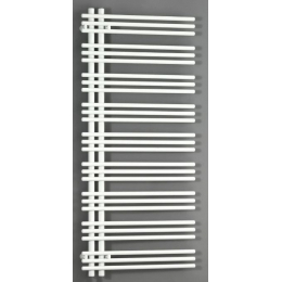 Zehnder Yucca koupelnový radiátor asymetrický jednořadý 170-060 pro elektrický provoz levý bílý