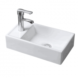 La Futura Aqualine U-Joy umývátko závěsné, nábytkové levé 40 cm