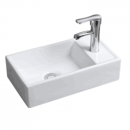 La Futura Aqualine U-Joy umývátko závěsné, nábytkové pravé  40 cm