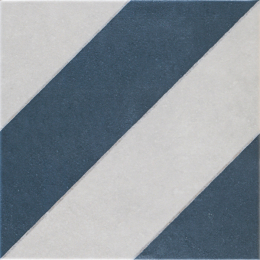 Dlažba La Futura Vintage Beton Diagonals Navi 22x22 cm matná