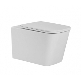 La Futura Aqualine T-Joy 2.0 Square WC závěsné rimless Twist Flush včetně sedátka slim soft-close hranatý