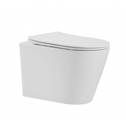 La Futura Aqualine T-Joy 2.0 WC závěsné rimless Twist Flush včetně sedátka slim soft-close oválný