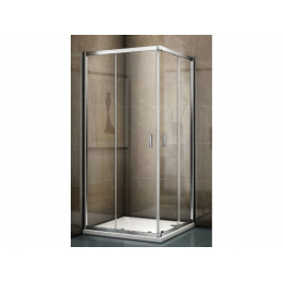 La Futura Aqualine Elba sprchový kout čtvercový chrom/sklo 90x90/200 cm