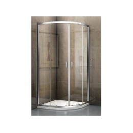 La Futura Aqualine Elba sprchový kout čtvrtkruhový chrom/sklo 80x80/200 cm