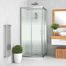 ROTH Lega Line sprchový kout čtvercový chrom/sklo 90x90/190 cm