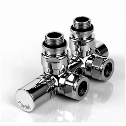 Zehnder příslušenství připojovací armatura Radval XS rohová chrom