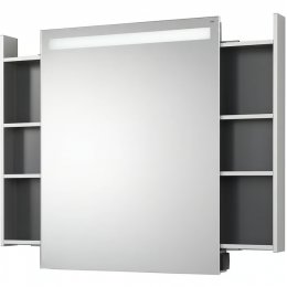 Emco Monolith zrcadlová skříňka s osvětlením