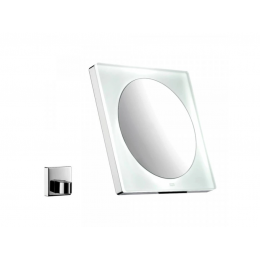 Emco univerzální LED kosmetické zrcátko s osvětlením 22x22 cm