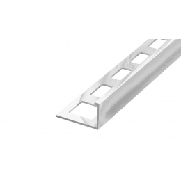 La Futura SP3 ukončovací lišta L hliník elox lesk stříbro 8 mm 2,5 m