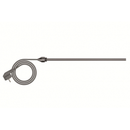 Zehnder elektrická topná tyč IHE chrom 600 W