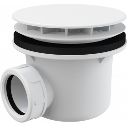 Alca sifon pro sprchovou vaničku 90 mm bílá