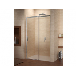 La Futura Aqualine C120 posuvné dveře 120/195 cm do niky, chrom/sklo