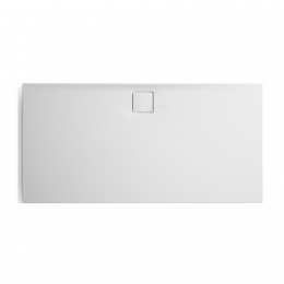 Hüppe EasyFlat sprchová vanička obdélníková 120x100x5,2 cm lesklá bílá