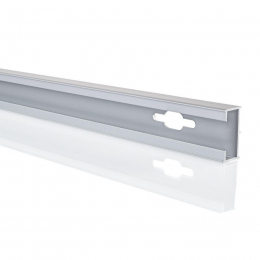 Hüppe 501 Design rozšiřovací profil o 15mm stříbrná matná