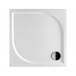 Riho Kolping sprchová vanička čtvercová z litého mramoru bílá 90x90 cm