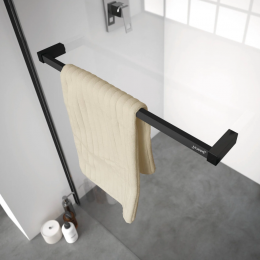 Hüppe BlackEdition držák na ručník k nalepení