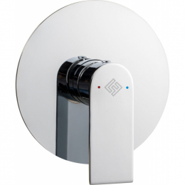 La Futura Aqualine Inoxia Chrom baterie jednočinná podomítková vč. podomítkového tělesa