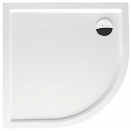 Riho Zürich sprchová vanička čtvrtkruhová 90x90 cm
