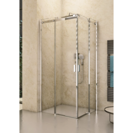 Riho Baltic sprchová zástěna B207 chrom/sklo 90x90/210 cm