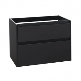 Umyvadlová skříňka La Futura Aqualine 4YOU 81x58x46 cm černá matná