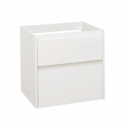 Umyvadlová skříňka La Futura Aqualine 4YOU 61x58x46 cm bílá lesklá