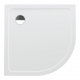 Laufen Platina sprchová vanička čtvrtkruhová 90x90 cm