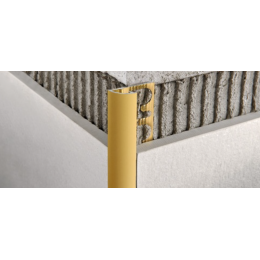 Progress Profiles Projolly lišta rohová anodizované zlato 0,8/270 cm