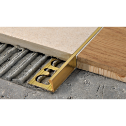 Progress Profiles Proterminal lišta koncová mosaz 1/270 cm