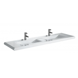 Laufen Living nábytkové dvojumyvadlo bez otvoru pro baterii 168x48 cm