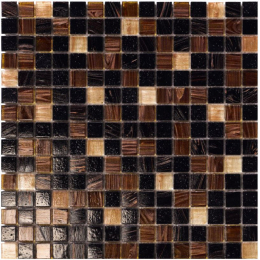 Skleněná mozaika Mosaico+ Cromie nairobi 2x2 33x33 cm