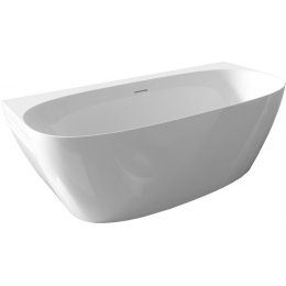 La Futura Aqualine Moon B2W vana volně stojící 170x80 cm akrylát bílá