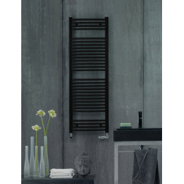 Zehnder Virando Bow koupelnový radiátor se středovým připojením 1866x747 mm černý matný