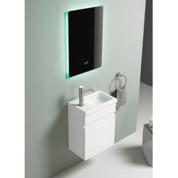 La Futura Aqualine Praktic Line umývatko s nábytkem 40 cm bílá lesk