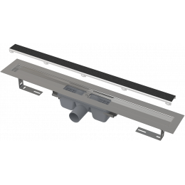 Alca Marble podlahový žlab bez okraje s roštem pro vložení dlažby 95 cm