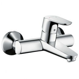 Hansgrohe Focus páková umyvadlová baterie pro montáž na stěnu chrom