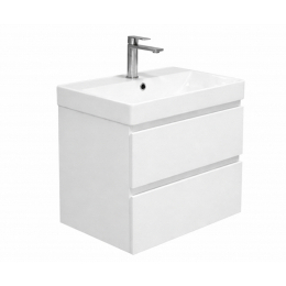 La Futura Aqualine Praktic Line umyvadlo s nábytkem 60 cm bílá lesk