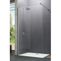 Hüppe 501 Design boční stěna samostatně stojící na míru 120/200 cm