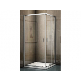 La Futura Aqualine Elba sprchový kout  čtvercový chrom/sklo 80x80/200 cm