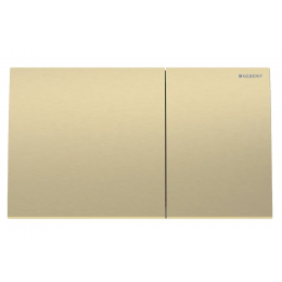 Geberit Sigma70 ovládací tlačítko kartáčovaná mosaz