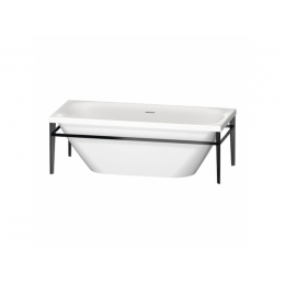 Duravit XViu vana volně stojící s kovovým podstavcem 180x80 cm