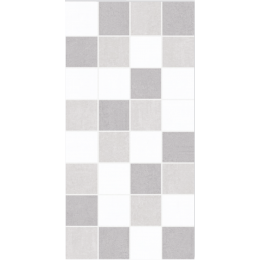 Obklad La Futura Florencie bílošedá mozaika 20x40 cm matný