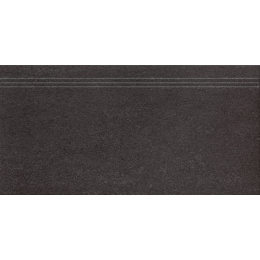 Schodovka Rako Unistone černá 30x60 cm naturale