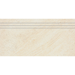 Schodovka Rako Desert Stone světle béžová 30x60 cm naturale nezaleštěná hrana